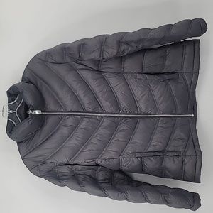 Women's Calvin Klein Chevron Quilted Packable Premium Down Jacket Large